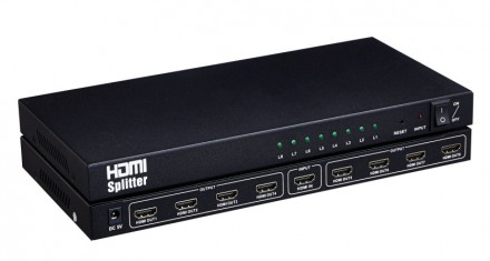  Сплиттер позволяет продублировать изображение и звук от любого источника HDMI с. . фото 2