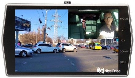 
UKC CSZ-Z27 Full HD cameras, уникальный автомобильный видеорегистратор с двумя . . фото 7