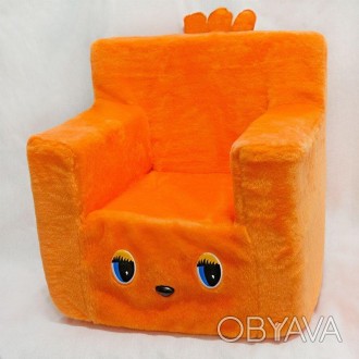 Детский Стульчик оранжевого цвета от украинского производителя Золушка стульчик . . фото 1