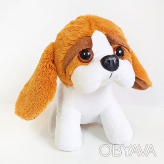 Мягкая игрушка Собака Бассет от украинского производителя Золушка Мягкая игрушка. . фото 1