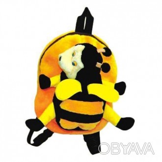 Рюкзак детский Пчела от производителя Золушка рюкзак пчелка пошит из мягкого иск. . фото 1