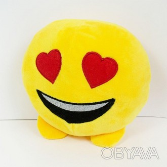 Мягкая игрушка смайлик emoji любимчик от производителя Weber Toys 
 Плюшевый сма. . фото 1