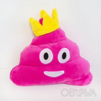 Мягкая игрушка смайлик emoji Принцесса какашка от производителя Weber Toys 
 Плю. . фото 1