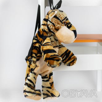 Рюкзак детский Тигр от производителя Золушка рюкзак тигрёнок пошит из мягкого ис. . фото 1
