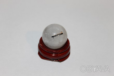Натуральный турмалин кварц кабошон.
Размеры камня: 22мм.
Вес: 16 г.. . фото 1