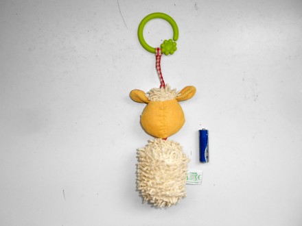 Погремушка подвеска колокольчик овечка  ELC 
Ушки шелестящие, в тельце мелодичн. . фото 5