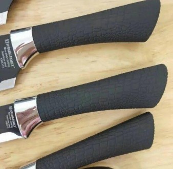 Відчуй себе шеф-кухарем з набором ножів від Forging Family. Рельєфні ножі викона. . фото 7