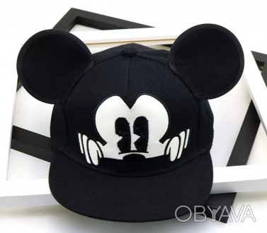 
 
Детская кепка снепбек с ушками Микки Маус (Mickey Mouse «Мышонок Микки») Disn. . фото 1