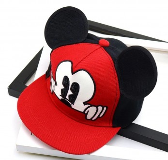 
 
Детская кепка снепбек с ушками Микки Маус (Mickey Mouse «Мышонок Микки») Disn. . фото 5