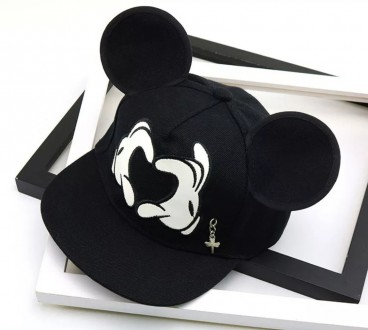 
 
Детская кепка снепбек с ушками Микки Маус Сердце (Mickey Mouse) Disney с прям. . фото 4