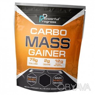  Сarbo Mass Gainer от бренда Powerful Progress высокоэффективный гейнер с высоки. . фото 1