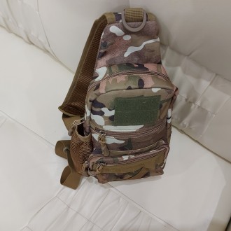  Армейский маленький однолямочный рюкзак сумка. Размеры 24*18*10 см. В наличии п. . фото 5