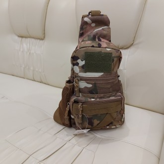  Армейский маленький однолямочный рюкзак сумка. Размеры 24*18*10 см. В наличии п. . фото 3