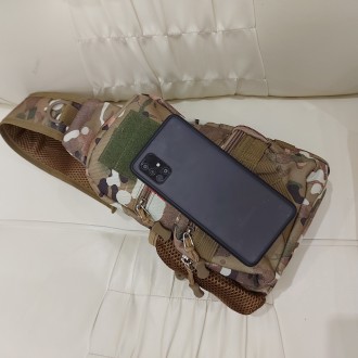  Армейский маленький однолямочный рюкзак сумка. Размеры 24*18*10 см. В наличии п. . фото 7