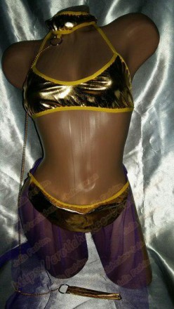 Игровой костюм «Восточная красавица»
В комплекте: лиф, повязка на шею с цепочкой. . фото 5