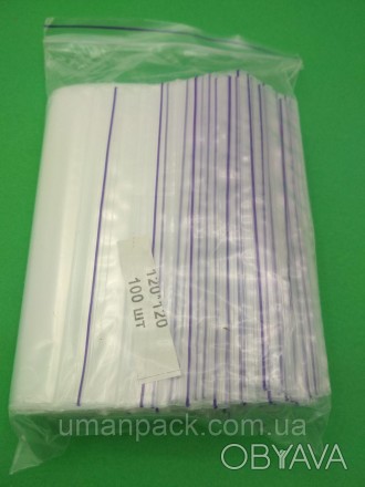 Пакет с замком Zip-lock 12х12(100шт) (1 пачка)