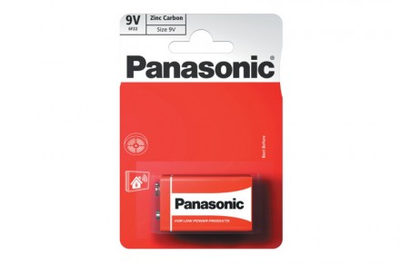 Батарейка 6F22 Zinc Carbon Panasonic Крона Сольова. Івано-Франківськ. фото 1 Батарейка 6F22 Zinc Carbon Panasonic Крона Сольова. Івано-Франківськ. фото 1
