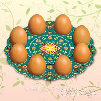 На столі в святковий великодній день обов'язково будуть красуватися строкаті яйц. . фото 1