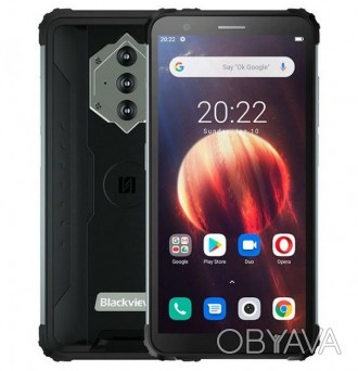 Защищенный смартфон Blackview BV6600E (black) - 4/32ГБ - IP69K ОРИГИНАЛ - гарант. . фото 1