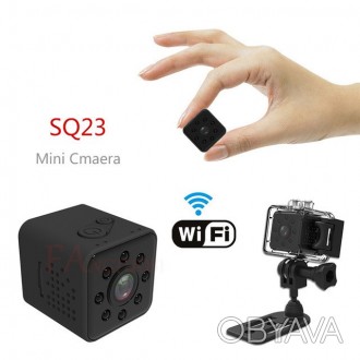 Мини-камера SQ23 WiFi + аквабокс
 
Мини камера SQ23 – миниатюрная камера размеро. . фото 1