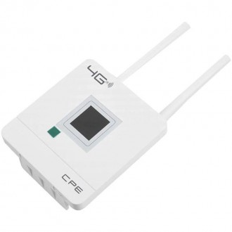 4G роутер WiFi с SIM картой WavLink CPE-4G, LCD дисплей, 300 Мбит/с, покрытие до. . фото 3