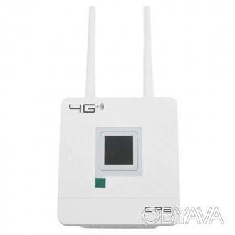 4G роутер WiFi с SIM картой WavLink CPE-4G, LCD дисплей, 300 Мбит/с, покрытие до. . фото 1