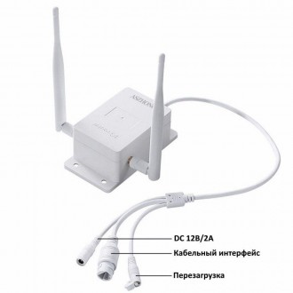4G роутер WiFi с сим картой WavLink LYQ-4G, влагозащитный, для систем видеонаблю. . фото 6