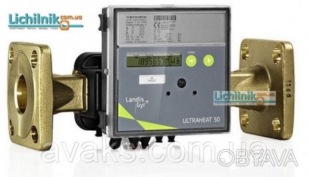 Счетчик тепла ультразвуковой компактный Ultraheat UH50/T550 Ду25(6,0) фланцевый