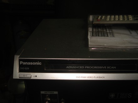 DVd плеер Panasonik DVd-S29 в полностью рабочем состоянии В комплекте шнуры и пу. . фото 3