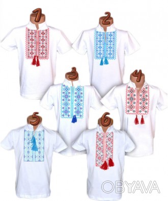Сорочка з вишивкою (вишиванка) для хлопчиків і підлітків
Класична сорочка-вишива. . фото 1