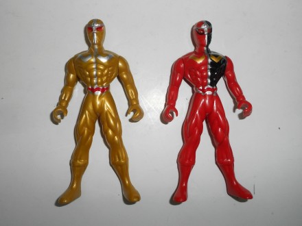 Две пластиковые фигурки Могучие Рейнджеры Power Rangers  
Цена за одну.
Высота. . фото 2