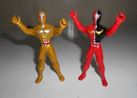 Две пластиковые фигурки Могучие Рейнджеры Power Rangers  
Цена за одну.
Высота. . фото 8