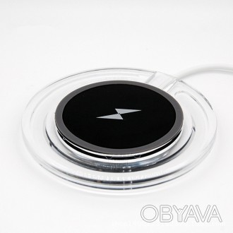 Бездротовий зарядний пристрій Adronix HT-Q3 Black 
Опис:
Бездротова зарядка за в. . фото 1