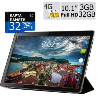 Планшет — телефон Adronix MT104 Matte Black 3GB/32 GB LTE IPS 10/1" Full HD+ Чохол-книжка + Карта пам'яті 32GB. Дніпро. фото 1 Планшет — телефон Adronix MT104 Matte Black 3GB/32 GB LTE IPS 10/1" Full HD+ Чохол-книжка + Карта пам'яті 32GB. Дніпро. фото 1