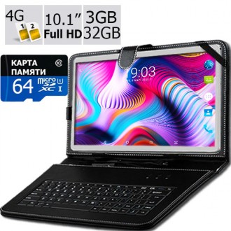 Планшет — телефон Adronix MT104 Silver 3 GB/32 GB LTE IPS 10/1" Full HD+Чехол-клавіатура +Карта пам'яті 64GB. Дніпро. фото 1 Планшет — телефон Adronix MT104 Silver 3 GB/32 GB LTE IPS 10/1" Full HD+Чехол-клавіатура +Карта пам'яті 64GB. Дніпро. фото 1