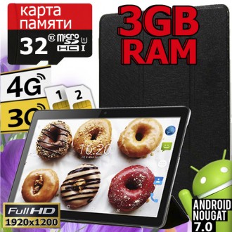 Планшет-телефон з 3GB ОЗУ MT104 4G IPS 10''+ Карта пам'яті 32GB та Чохол-книжка у подарунок!. Дніпро. фото 1 Планшет-телефон з 3GB ОЗУ MT104 4G IPS 10''+ Карта пам'яті 32GB та Чохол-книжка у подарунок!. Дніпро. фото 1