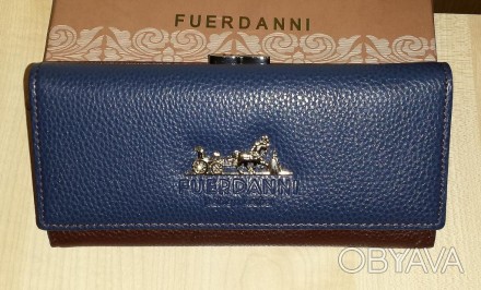 Фирменный женский кошелёк Fuerdanni из искусственной кожи.
Отделения для купюр;
. . фото 1