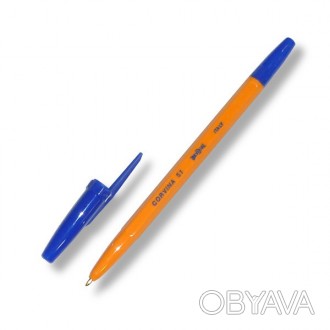 Ручка шариковая Корвина
синяя
 . . фото 1