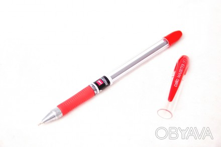 Ручка Maxriter.
 Колір: червоний
 . . фото 1