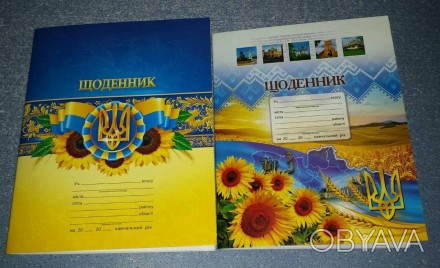 Шкільний щоденник з символікою в асортименті. В наявності є абсолютно будь-яку к. . фото 1