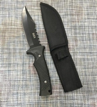 Нож с чехлом для охоты и рыбалки BUEK Н-710
Общая длина, мм:260
Материал рукояти. . фото 5