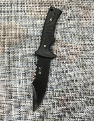 Нож с чехлом для охоты и рыбалки BUEK Н-710
Общая длина, мм:260
Материал рукояти. . фото 6