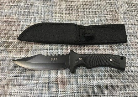 Нож с чехлом для охоты и рыбалки BUEK Н-710
Общая длина, мм:260
Материал рукояти. . фото 4