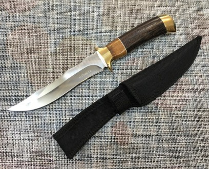 Охотничий нож Colunbia 27см / Н-783
Общая длина, мм:290
Материал рукояти: металл. . фото 3