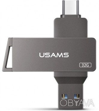 
Описание Флешки USAMS US-ZB199 Type-C OTG USB3.0 32GB, серой
Флешка USAMS US-ZB. . фото 1