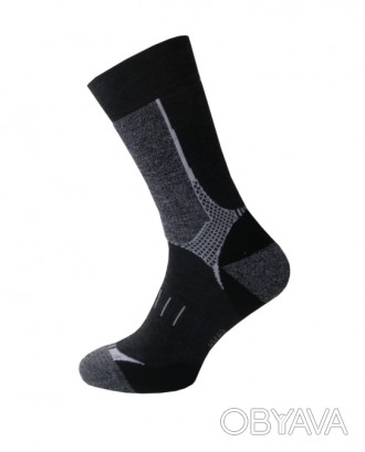 Спортивные носки средней длины, которые предназначены для длительного использова. . фото 1