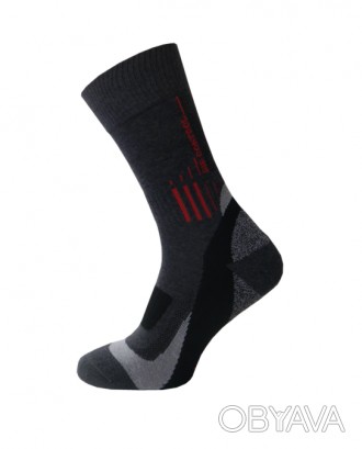 Спортивные носки средней длины, которые предназначены для длительного использова. . фото 1