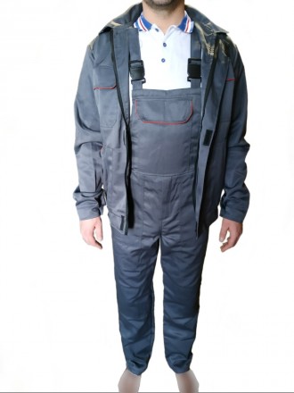 Рабочий костюм предназначен для защиты от производственных загрязнений, состоит . . фото 2