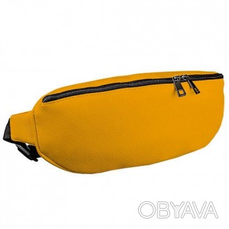 Легкая, удобная поясная сумка из экокожи, другими словами бананка или сумка-карм. . фото 1
