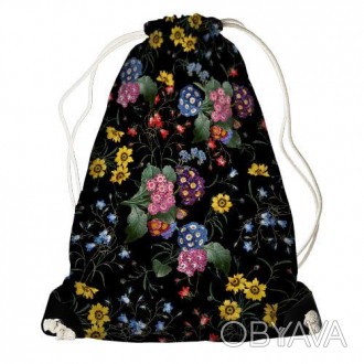 Простой и удобный рюкзак-мешок - универсален, его можно использовать, как для го. . фото 1